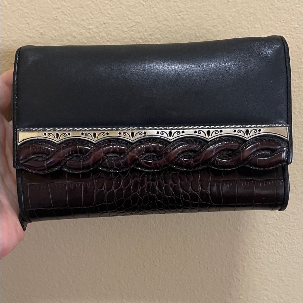 Brighton Women’s Leather Wallet Organizer - Black, Brown - Sale Price! No Strap*